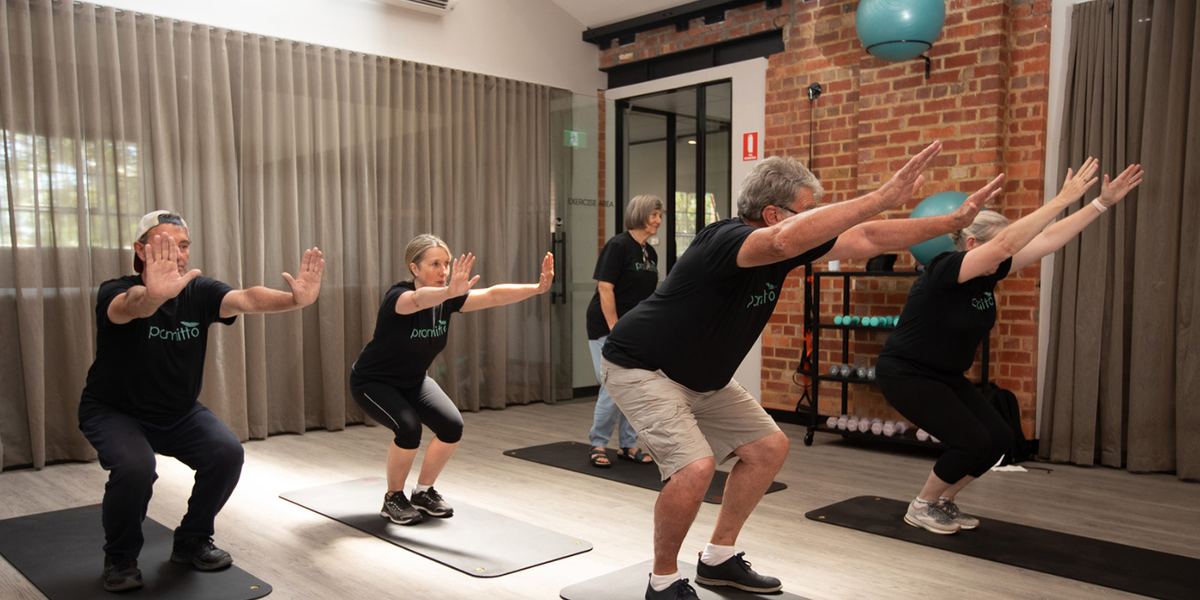 Promitto Health Clubs for over 60's