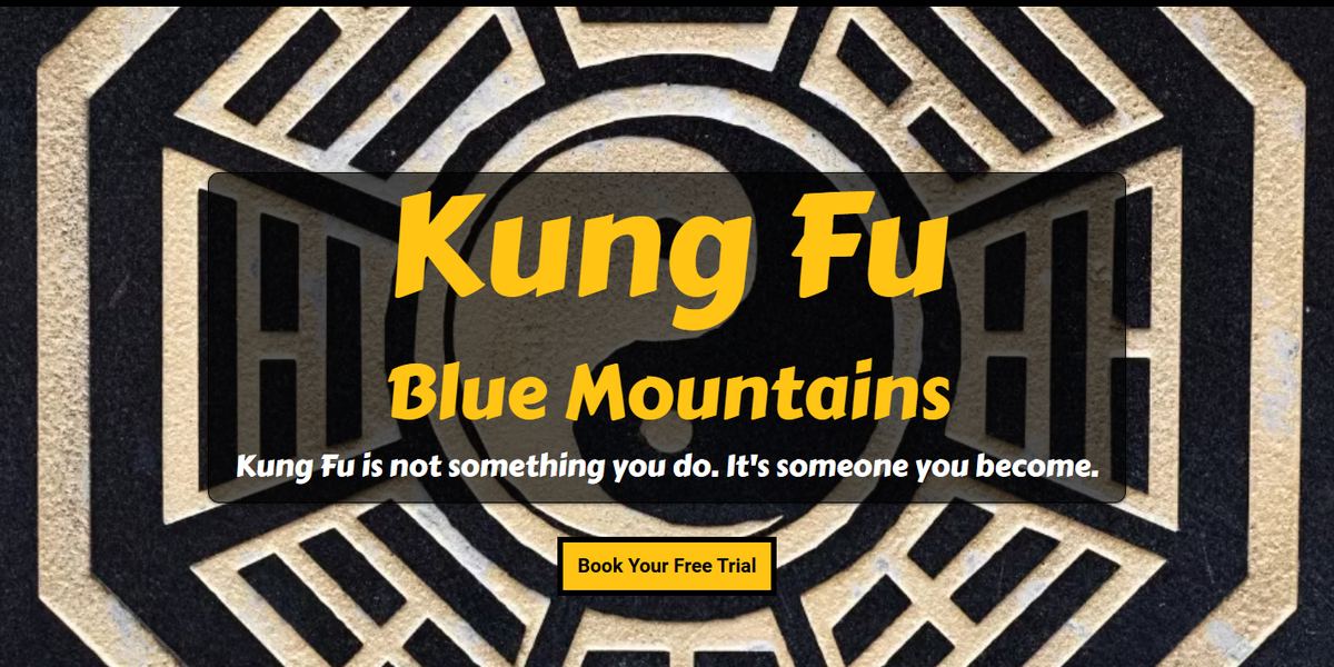 Schools of Kung Fu Blue Mountains