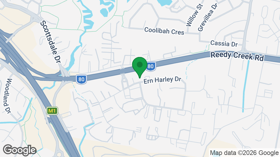 Map of Never Quit Burleigh