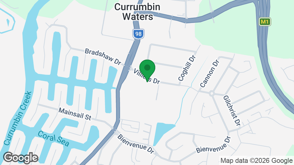 Map of CrossFit Currumbin