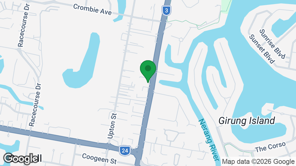 Map of Never Quit Bundall