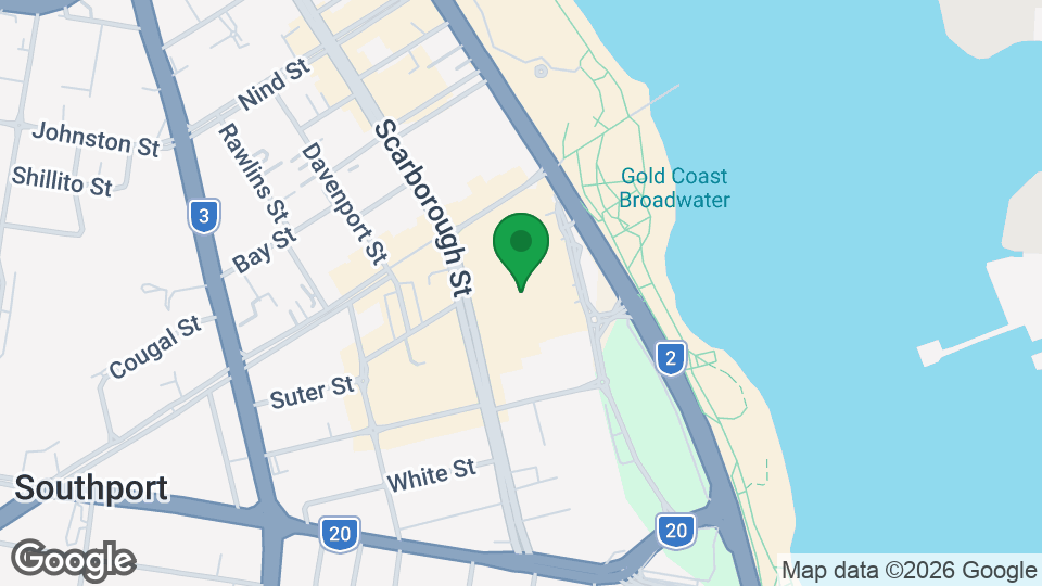 Map of HPC Gold Coast