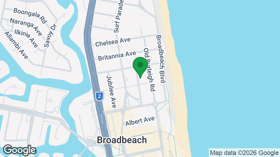 Map of Personal Trainer Gold Coast