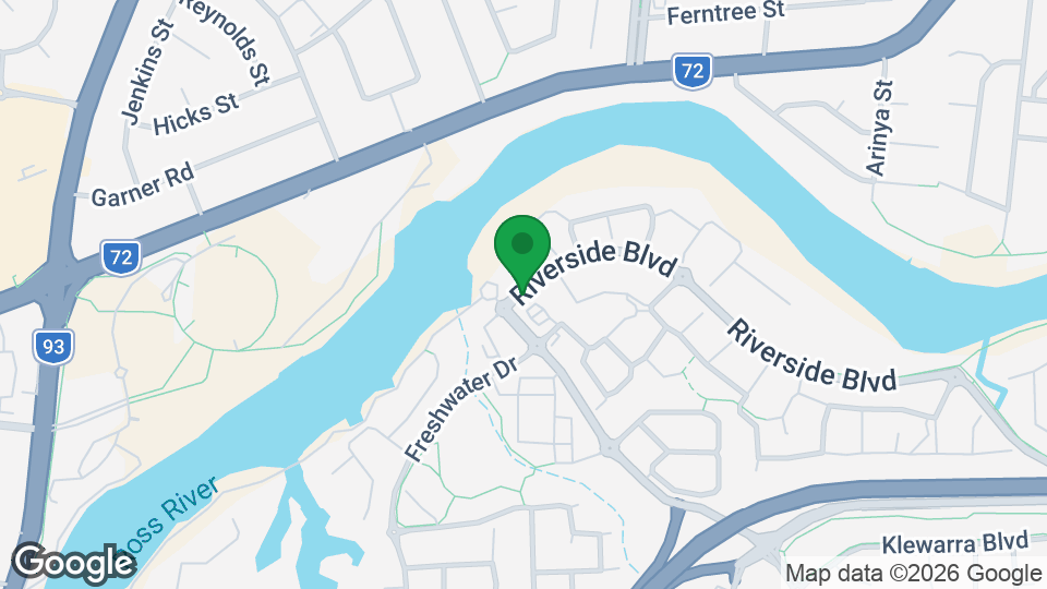 Map of The Peach Pit Townsville