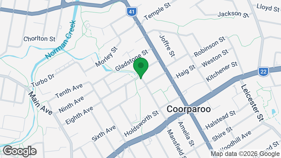 Map of CrossFit Coorparoo