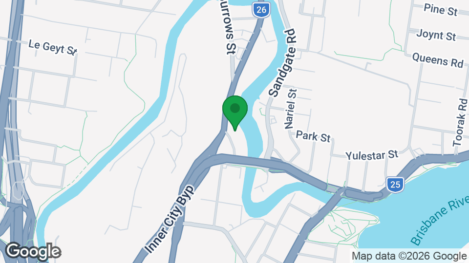 Map of Best Practice Personal Training of Brisbane Personal Training/Gyms