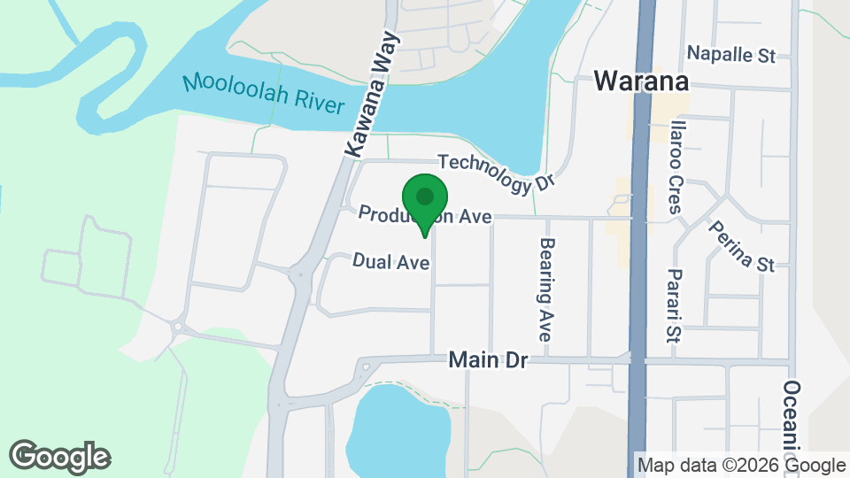 Map of Sunshine Coast Thai Boxing Centre