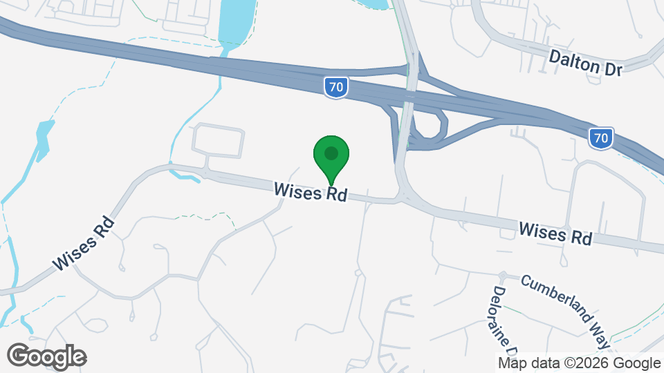 Map of Shamrock Boxing Gym