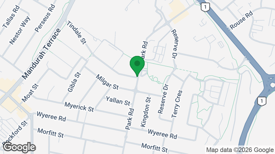 Map of Brian Mackie's Karate Mandurah