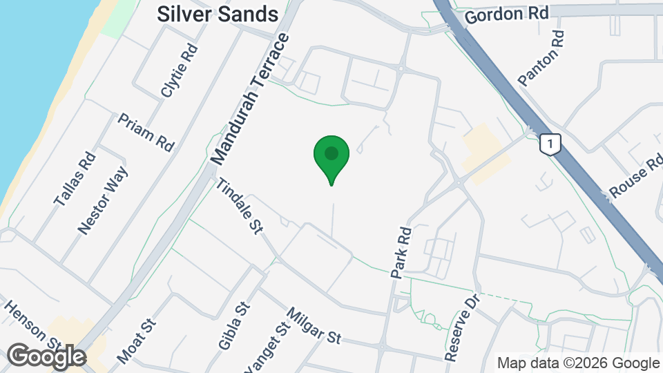 Map of Mandurah Goju Ryu Karate