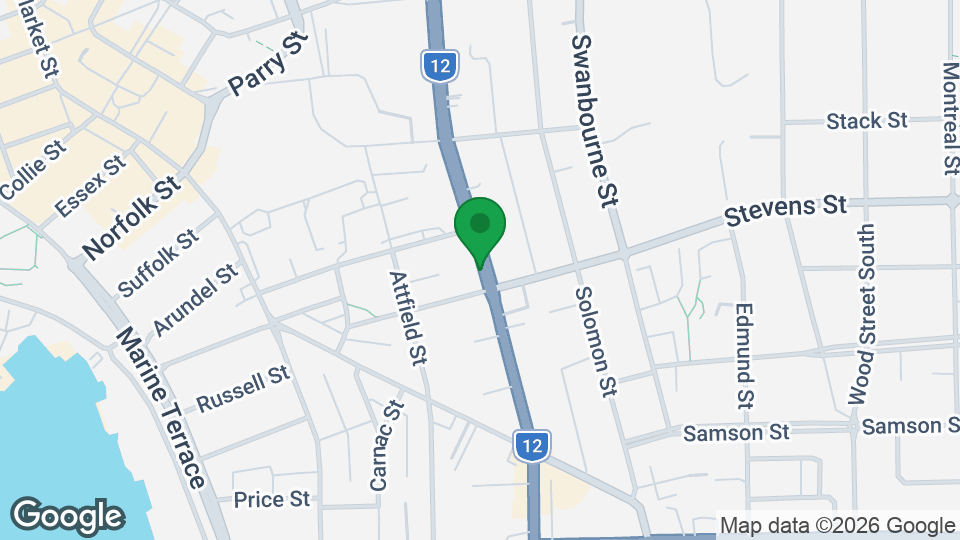 Map of Pulse Yoga Perth