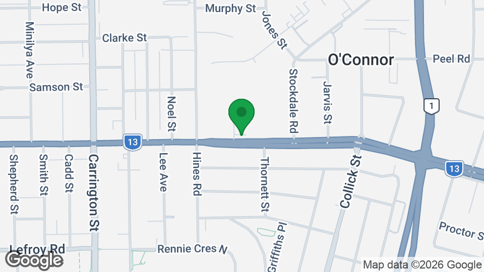 Map of The Academy of Combative Martial Arts