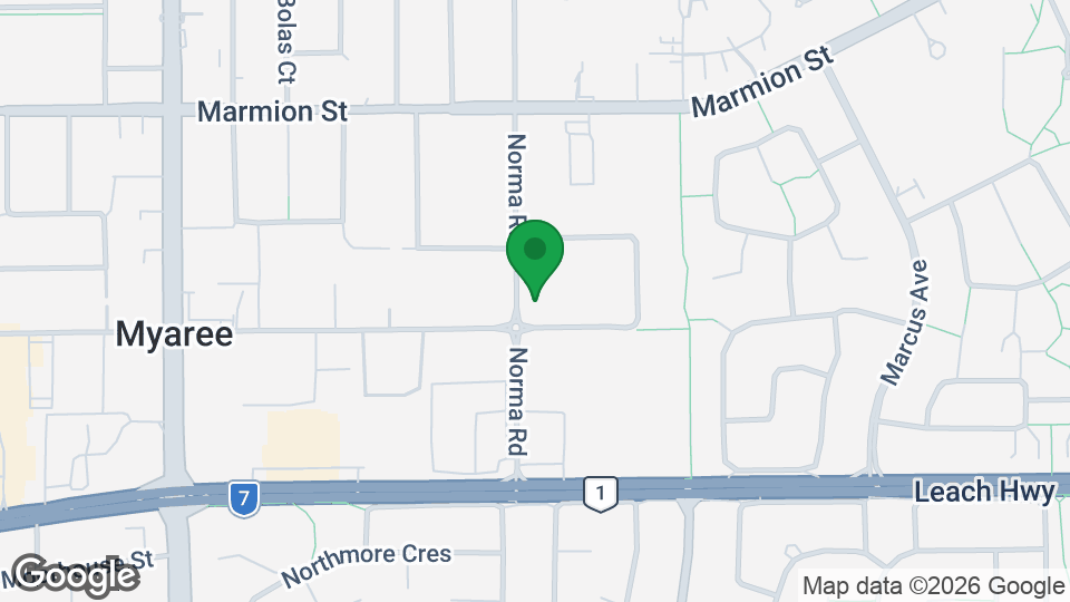 Map of Champions Gym Myaree Muay Thai Boxing