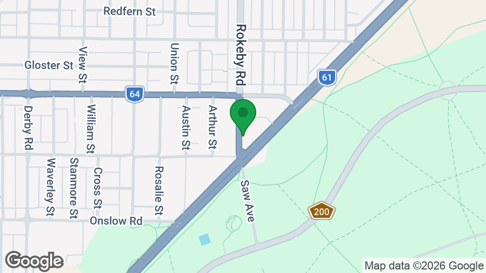 Map of Weststar Martial Arts
