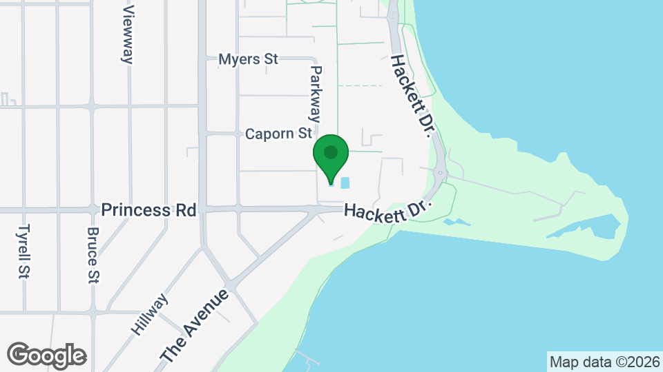 Map of UWA Aquatic Centre