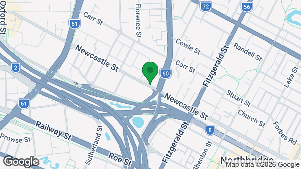 Map of Ray Hana's Martial Arts Superstore