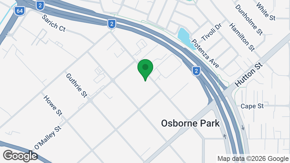 Map of Brian Mackie's Karate Osborne Park