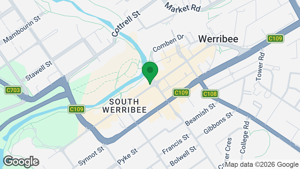 Map of KX Pilates Werribee