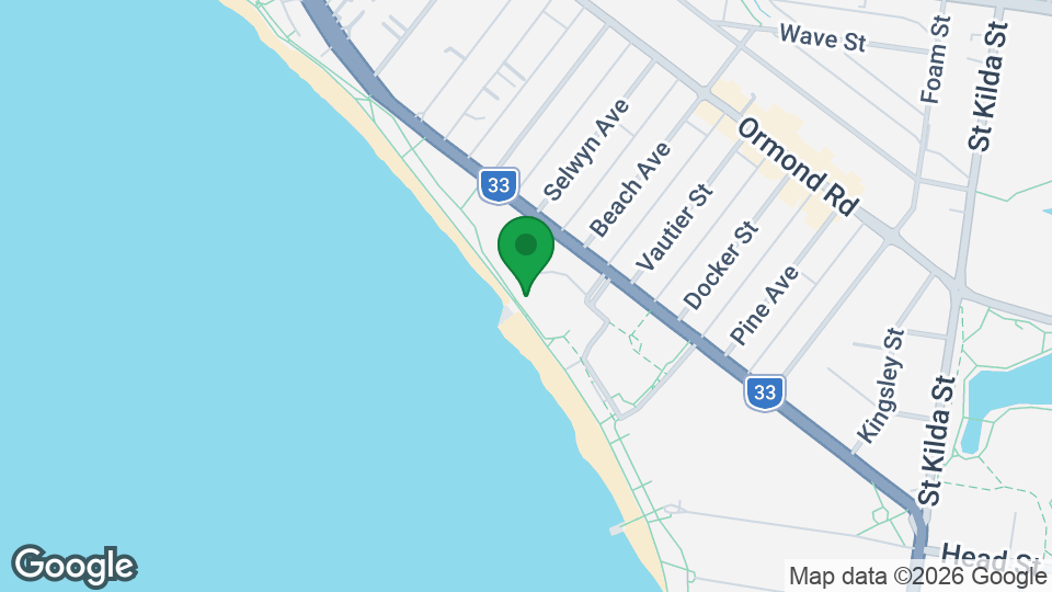 Map of Elwood Beach Yoga