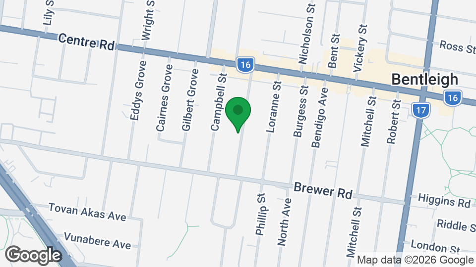 Map of The Key Urban Retreats