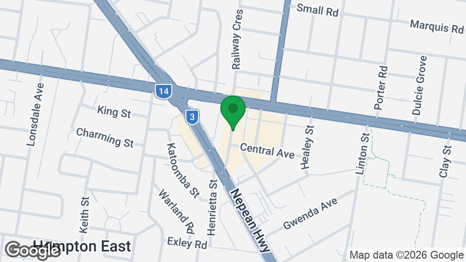 Map of Southern Yoga and Health Centre