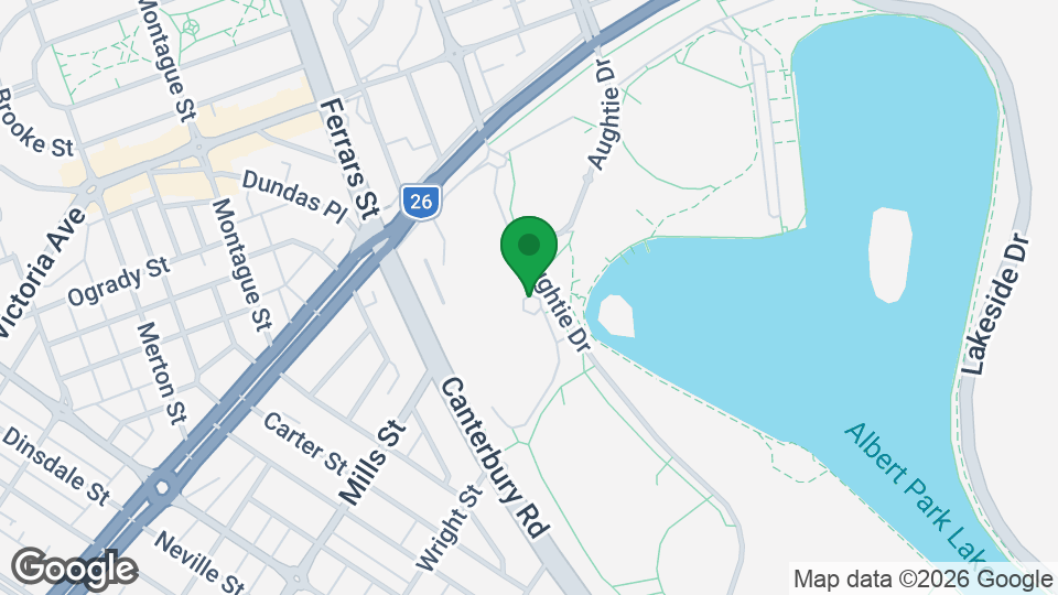 Map of Melbourne Sports & Aquatic Centre