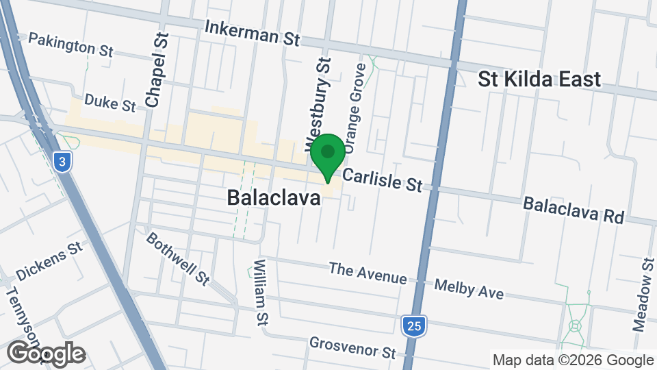 Map of EDBA Eric Diamandstein's Boxing Academy