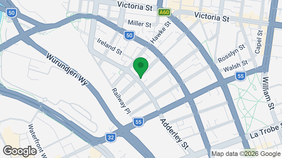 Map of Krav Maga Melbourne