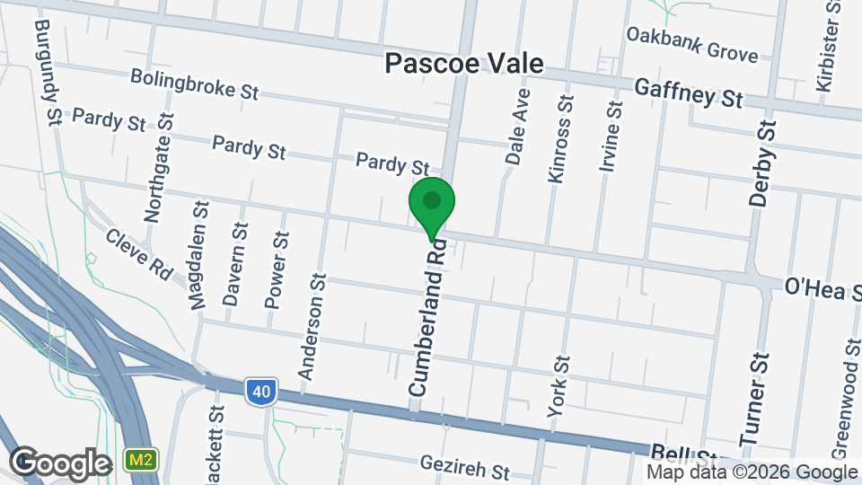 Map of Pasco Pilates x Recovery Lab Pascoe Vale