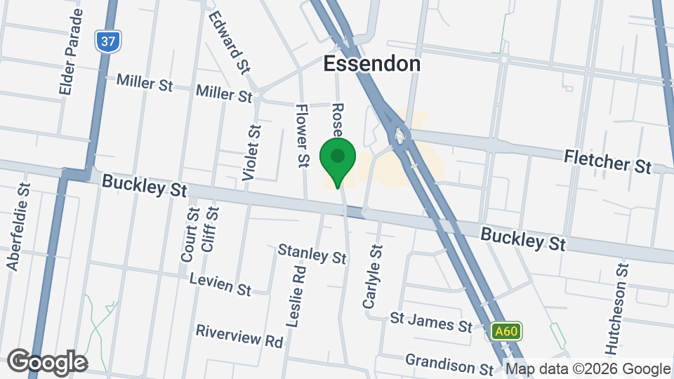Map of Rise Pilates