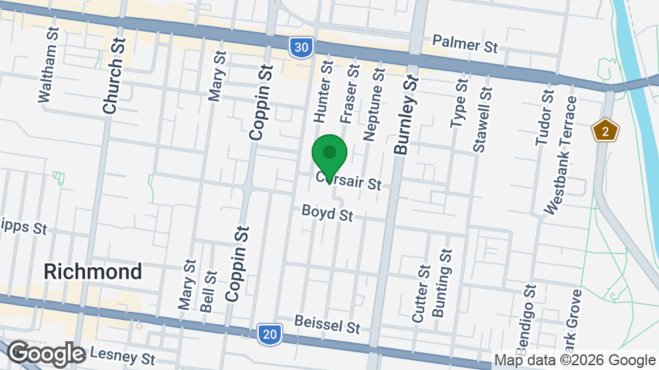 Map of Yoga in Daily Life - Melbourne