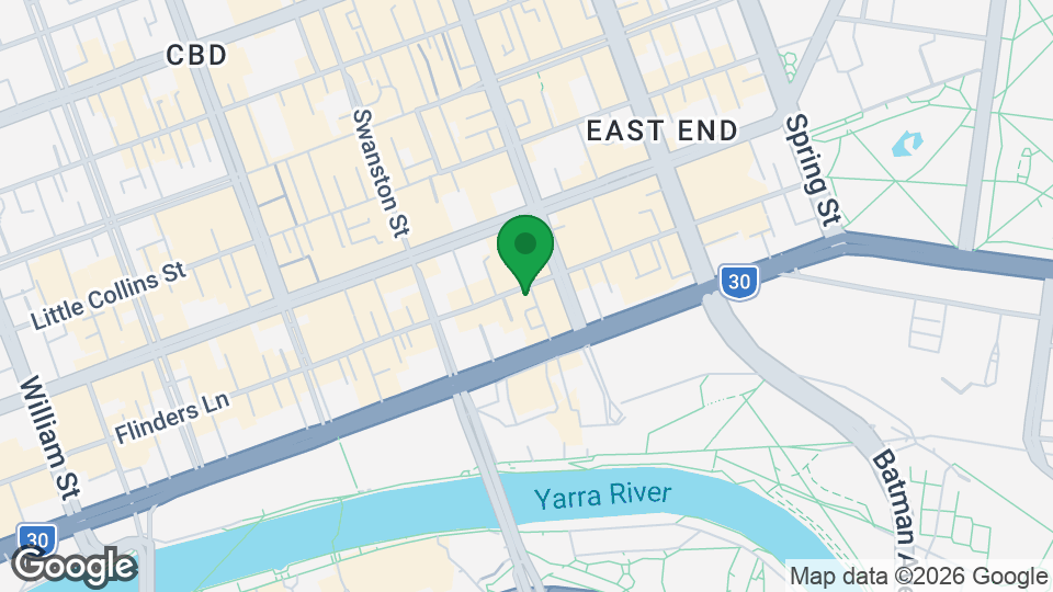 Map of Ashtanga Yoga Melbourne
