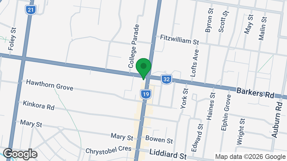 Map of Kangaroo Boxing & Jiu Jitsu