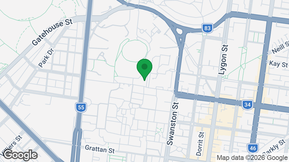 Map of Melbourne University Aikido Club