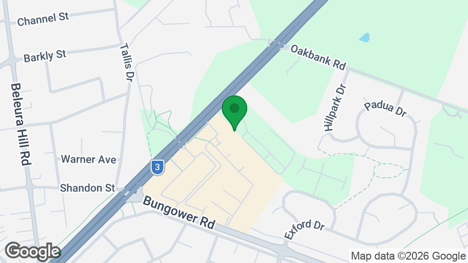 Map of Janette Bendle Pilates