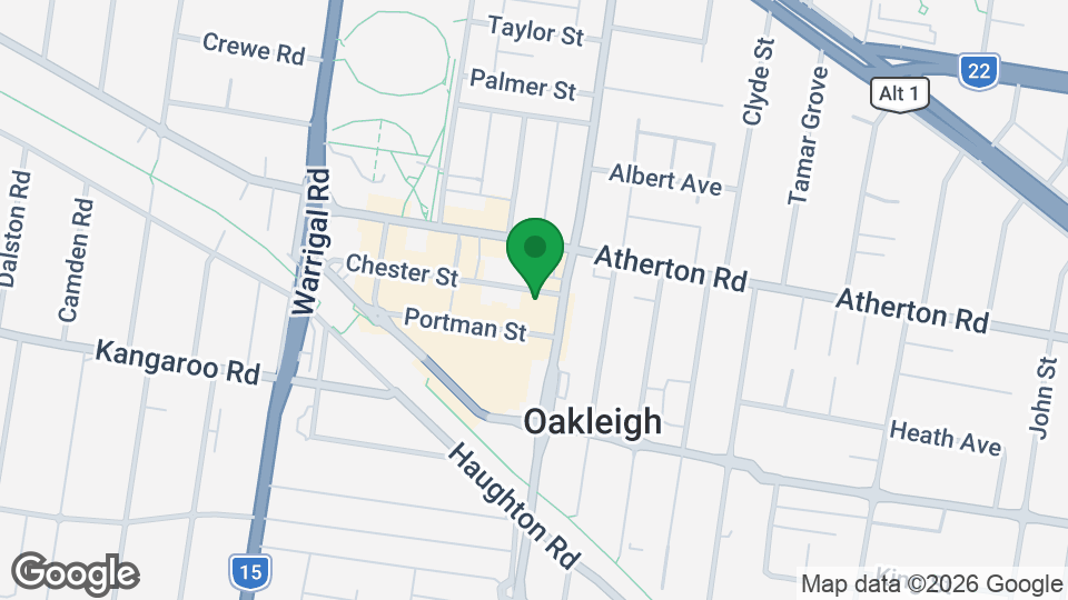 Map of Energize Studio