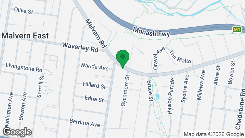 Map of Love Athletica Malvern East