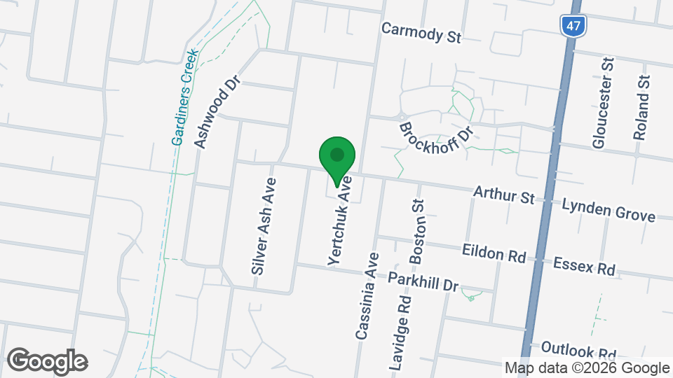 Map of Sendai Karate Club Ashwood