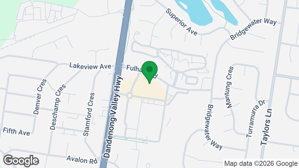 Map of Kando Martial Arts Rowville