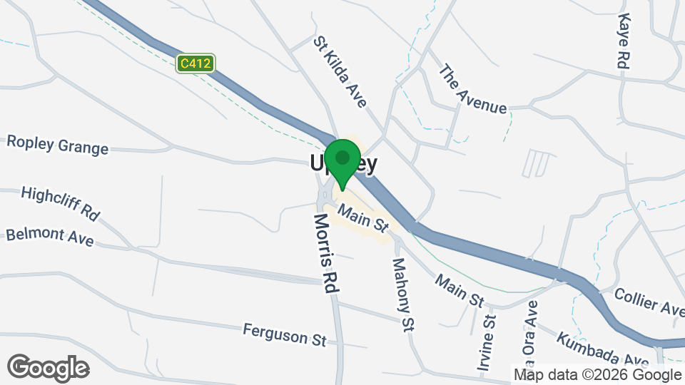 Map of on-Core Pilates Studio