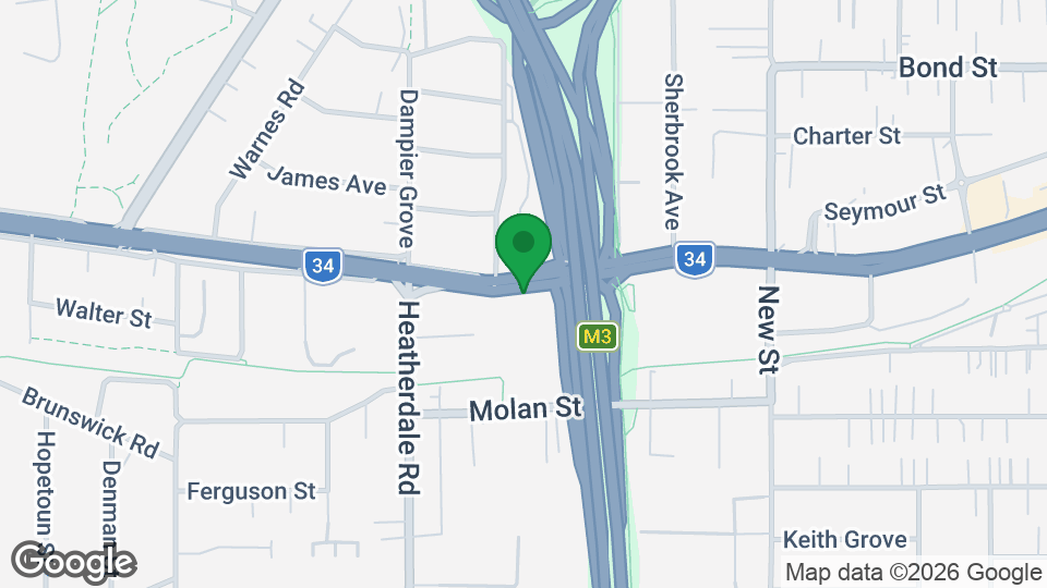Map of MTC Ringwood