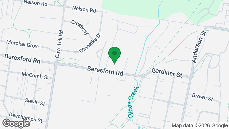 Map of Gracie Jiu-Jitsu Lilydale