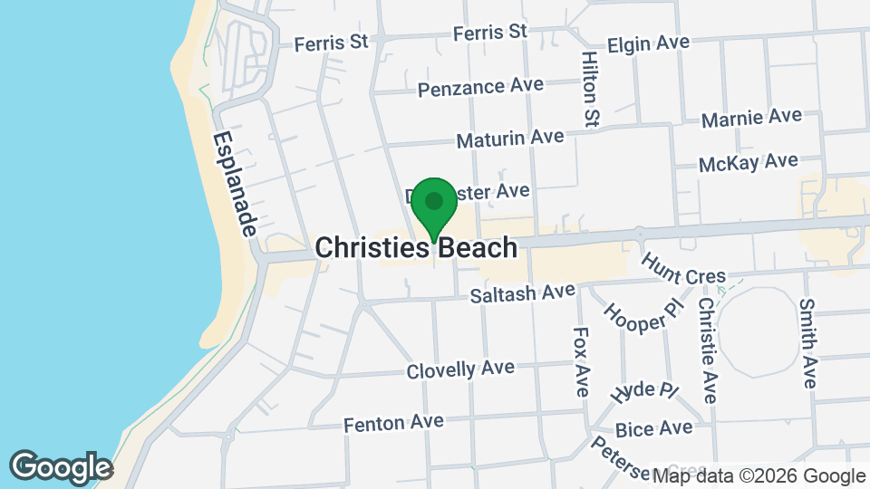 Map of Salt Yoga Studios | Christies Beach
