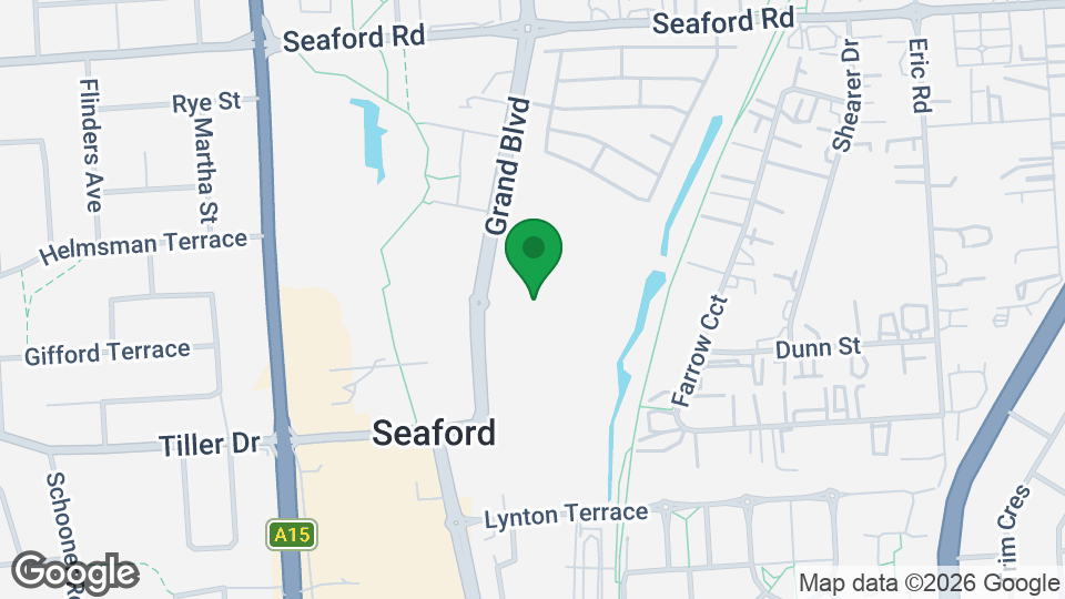 Map of Seaford Recreation Centre