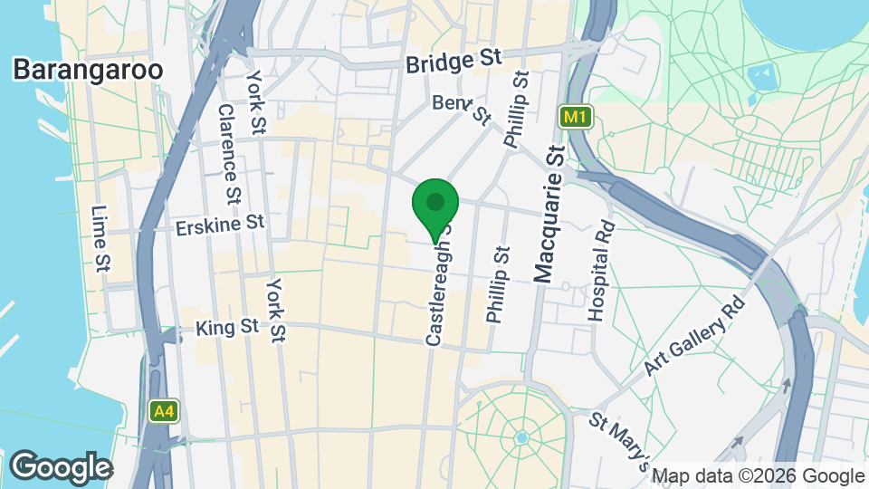 Map of CONDITN. Training Martin Place
