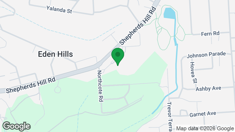 Map of Blackwood Recreation Centre