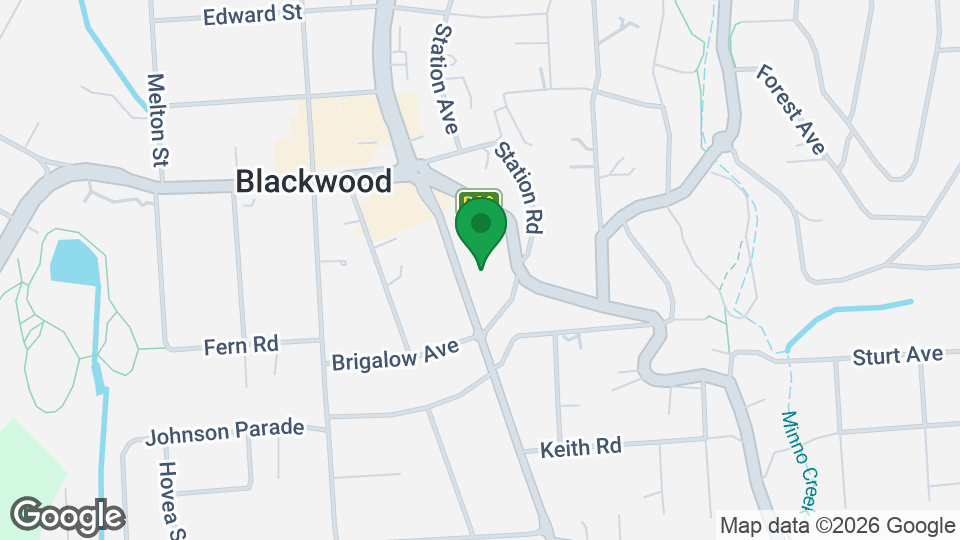 Map of Young Lions Muay Thai Personal Training Adelaide