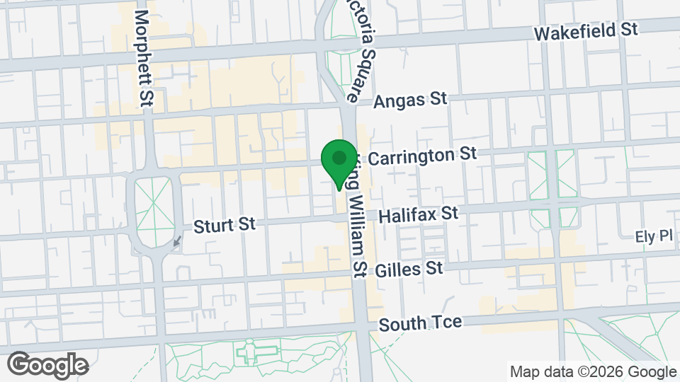 Map of Melissa Laing Pilates Studio