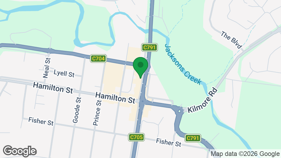 Map of Gisborne MMA