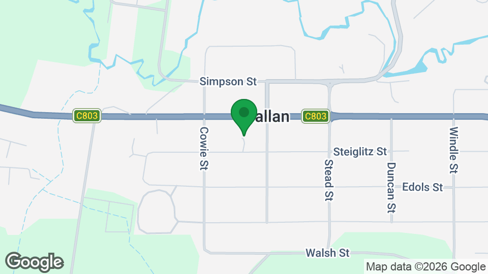 Map of The Studio Ballan